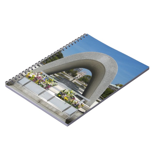 Hiroshima Memorial Cenotaph Notebook (Left Side)