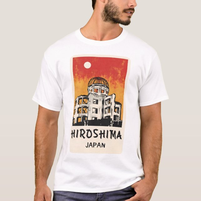 Hiroshima Prefecture T-Shirt (Front)