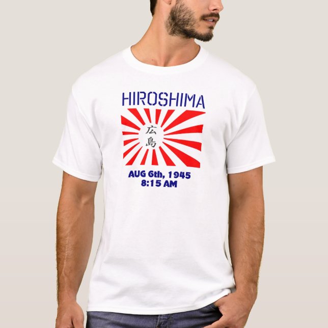 Hiroshima Rising Sun T-Shirt (Front)