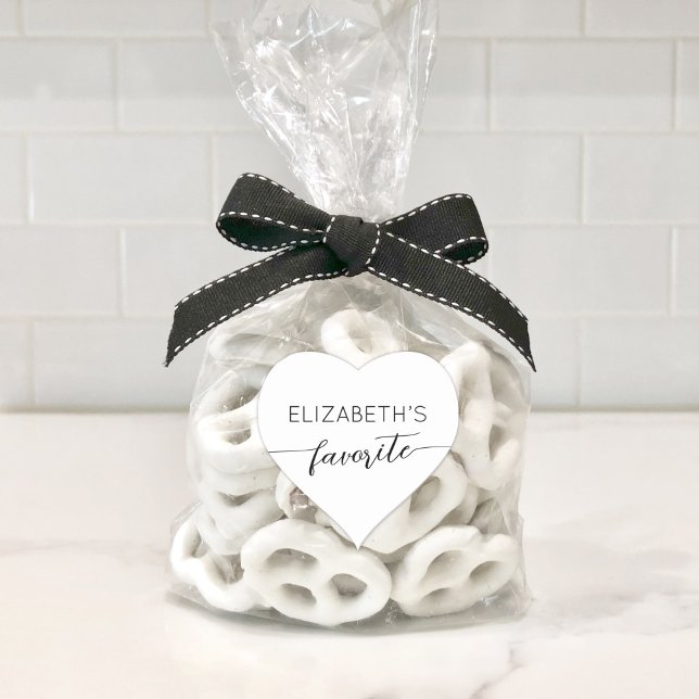 His and Her Favourite Custom Wedding Candy Heart Sticker (Creator Uploaded)