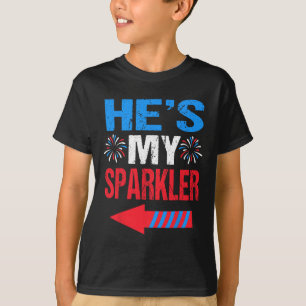 His And Hers 4th Of July Shirts Couples He's My Sp