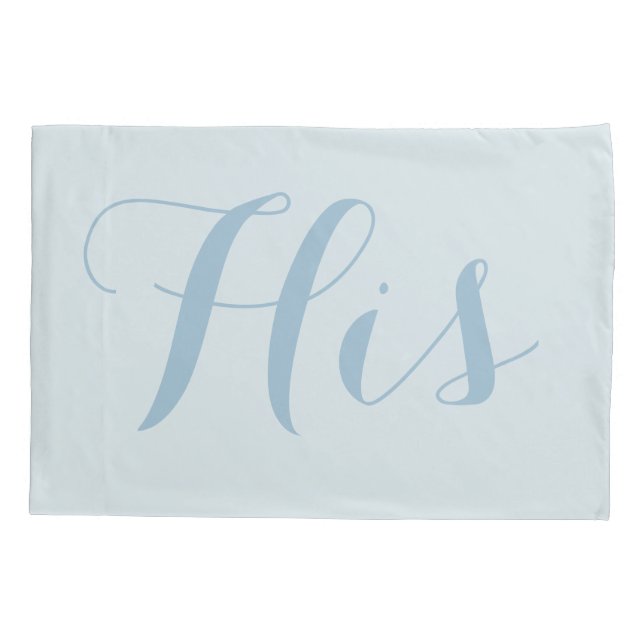His (and Hers) Couple Pillowcases (Back)
