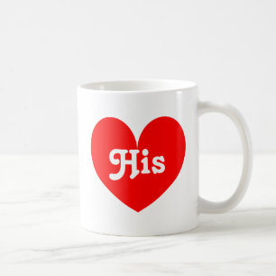 His and hers heart mugs   Create a matching set