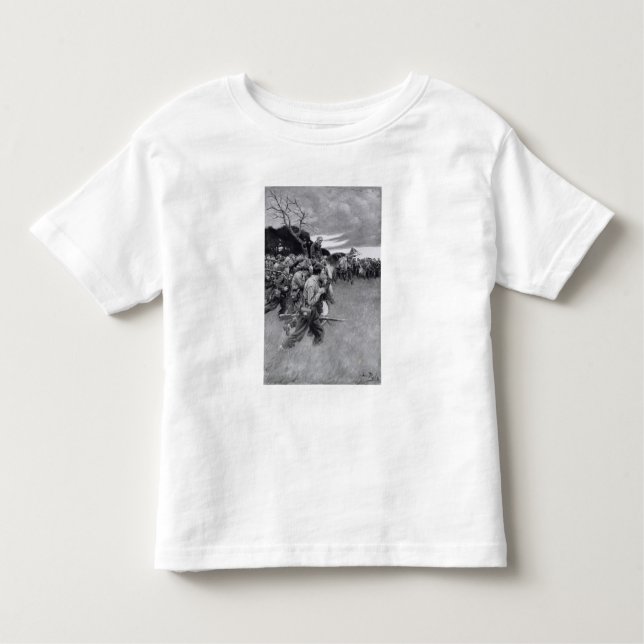 His army broke up weeping and sobbing' toddler T-Shirt (Front)