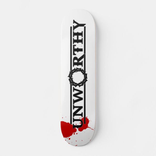 His Blood Skate Deck (Front)