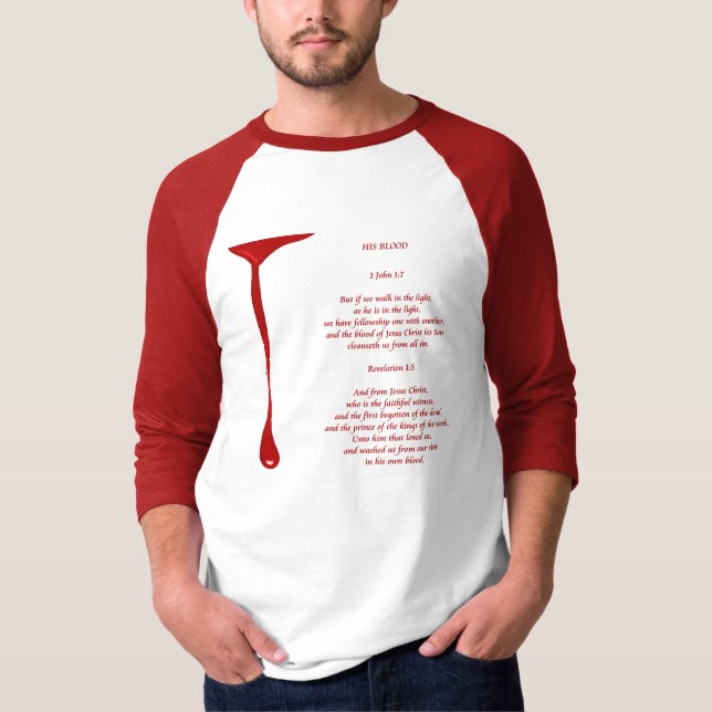 His Blood T-Shirt (Front)
