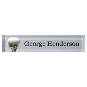 His Domain Nameplate