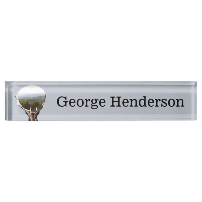 His Domain Nameplate (Front)