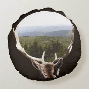 His Domain Round Cushion