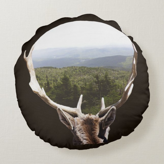 His Domain Round Cushion (Back)