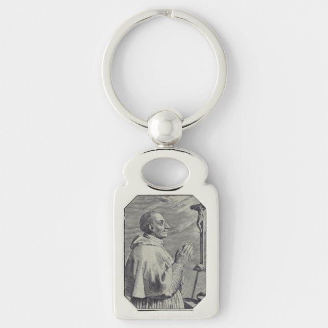 His Eminence Saint Charles Borromeo Key Ring (Front)