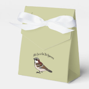 His eye is on the Sparrow Favour Box