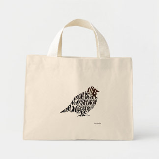 His Eye is on the Sparrow - Jumbo Tote