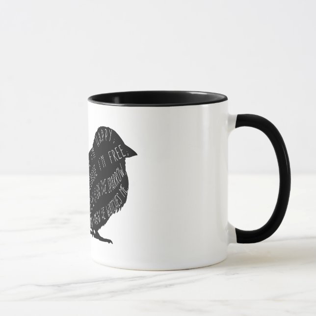 His Eye is on the Sparrow Mug (Right)