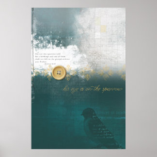 His Eye Is On The Sparrow Poster