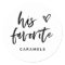 His Favourite | Modern Casual Script and Heart