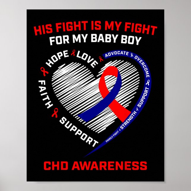 His Fight Ba3  Poster (Front)