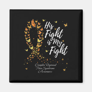 His Fight Crps Complex Regional Pain Syndrome Awar Magnet