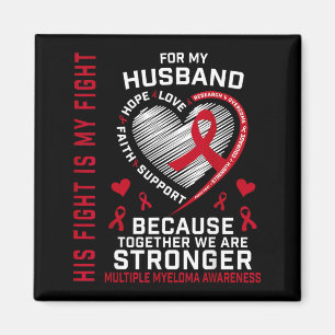 His Fight is My Figh for Women Cancer Supr Magnet