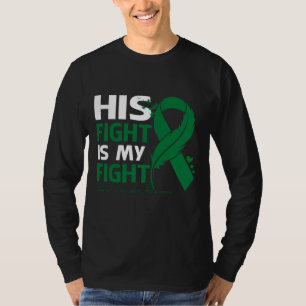 His Fight Is My Fight BIPOLAR DISORDER AWARENESS F T-Shirt