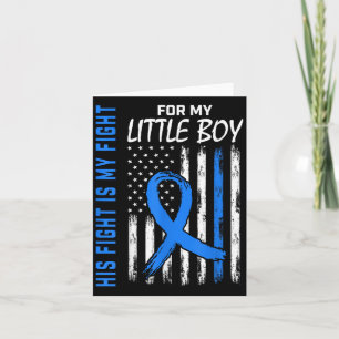 His Fight Is My Fight Diabetes Awareness Shirt Lit Card