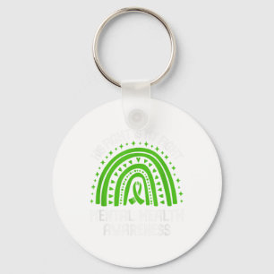 His Fight Is My Fight Mental Health Awareness  Key Ring