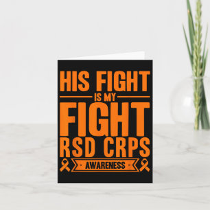 His Fight Is My Fight Rsd Crps Awareness 4 Card