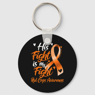 His Fight Is My Fight Rsd Crps Awareness  Key Ring