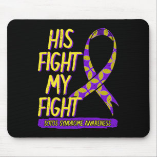 His Fight Is My Fight Sotos Syndrome Cerebral Giga Mouse Pad