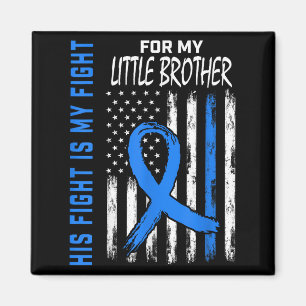 His Fight My Fight Diabetes Awareness Shirt Little Magnet