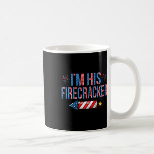His Firecracker 4th Of July Cute Matching Couple W Coffee Mug