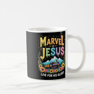 His Glory Junction Train True North Christian Camp Coffee Mug