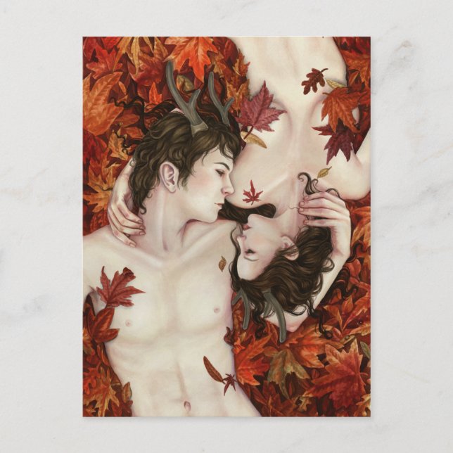 His Goddess Her God Postcard (Front)