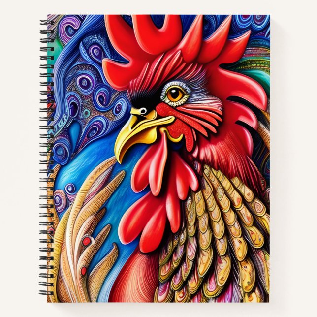 His Golden Majesty - The Rooster Notebook (Front)