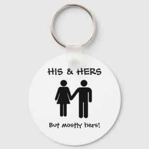 His & Hers Keychain