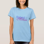 His & Hers T-Shirt<br><div class="desc">Not Robert or Melissa?  No problem! This His & Hers name template shirt can be changed can be changed at will.  Works with just about any name combination!</div>