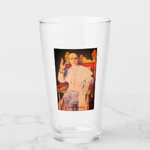 His Holiness Pope Pius XII - Catholic Church Glass