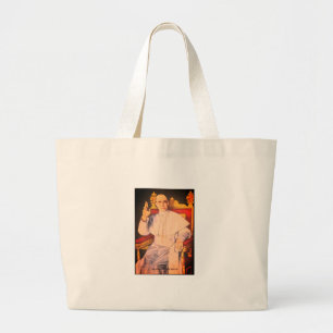 His Holiness Pope Pius XII - Catholic Church Large Tote Bag