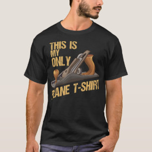 his is my only Plane dinosaur donut party funny cr T-Shirt