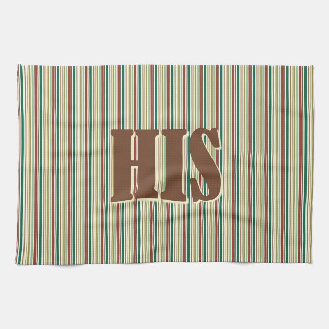 HIS KITCHEN TOWEL (Horizontal)