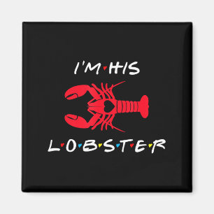 His Lobster Matching Couple Valentine's Magnet