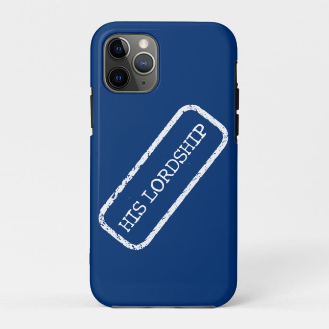 "HIS LORDSHIP" Case-Mate iPhone CASE (Back)