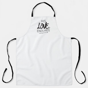 His Love Gospel Graphics Jesus Art God's Oath Scri Apron