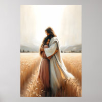 His Loving Embrace Jesus Hugging Woman Healing