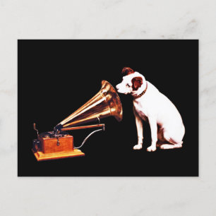His Master's Voice, Francis Barraud Postcard