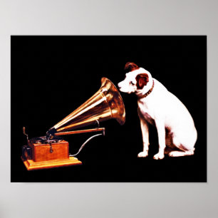 His Master's Voice, Francis Barraud Poster