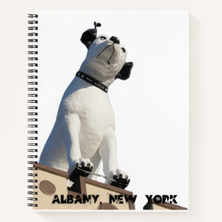His Master's Voice Nipper Albany, New York Notebook
