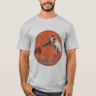 His Master's Voice Nipper the RCA Victor Dog T-Shirt