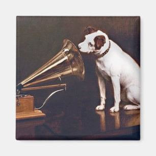His Master's Voice Vintage Magnet