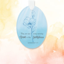 His mercies are new every morning Bible verse